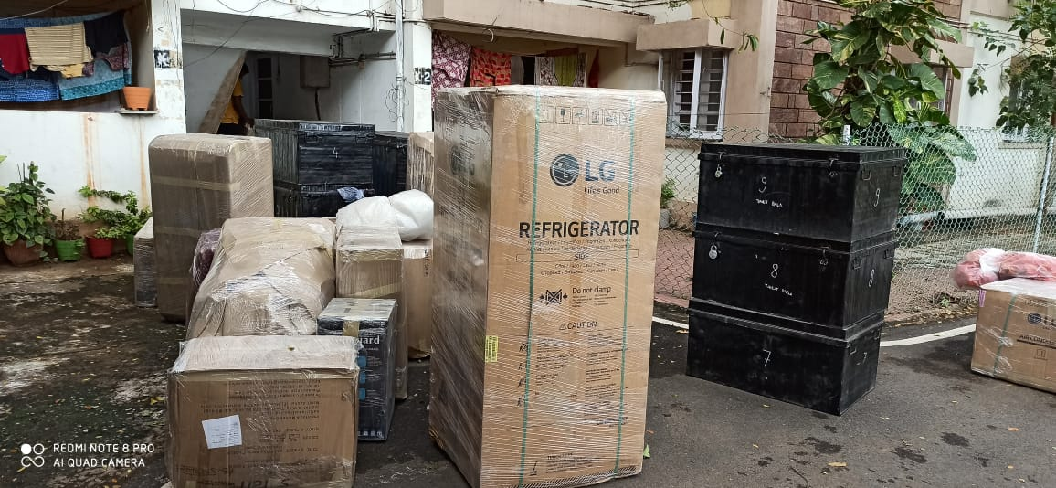 Household Goods Ready to Load