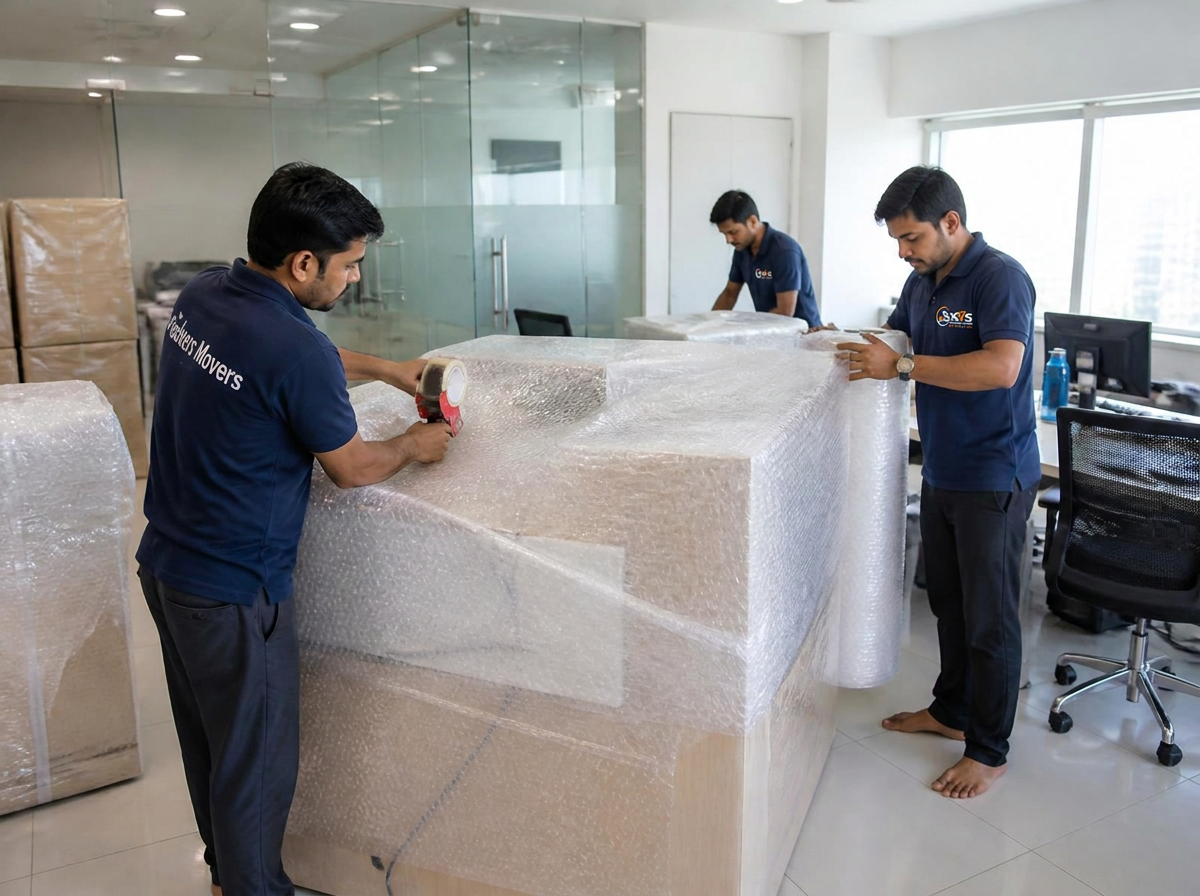 Office Shifting — SVS Packers and Movers, India