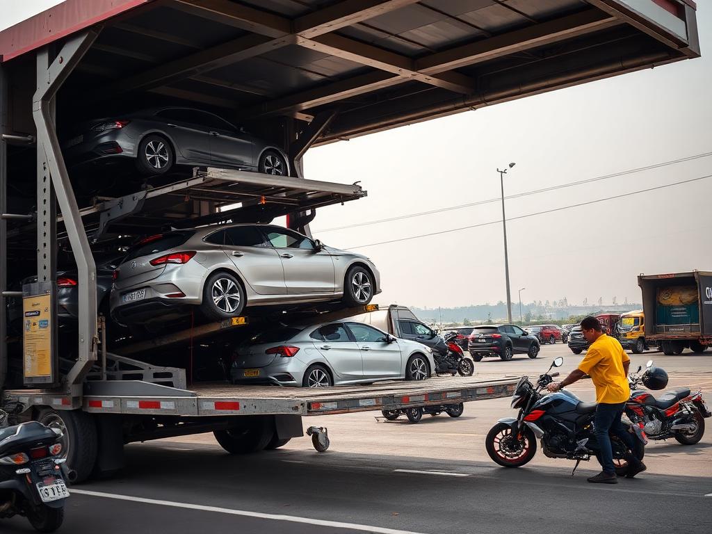 Vehicle Transportation by SVS Packers and Movers in India